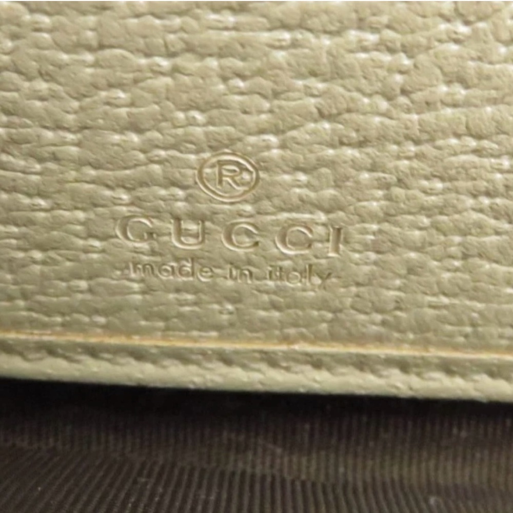 ✨🛍️ Gucci GG Supreme Flora Ophidia Zip Around Wallet with Ivory Leather - Picture 5 of 7